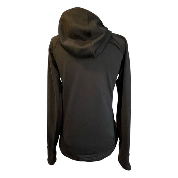 Nike Dri-FIT Cold Weather Thermal Running Hoodie Sweatshirt Black Stretch S - Picture 4 of 9